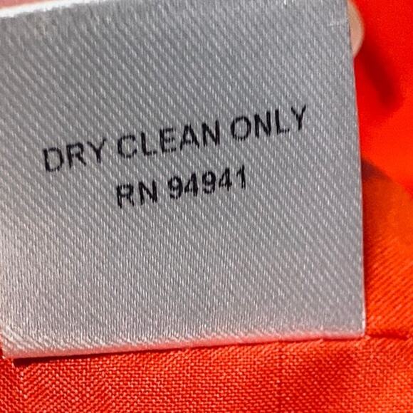 Intermix Ruffled Halter Neck Jumpsuit Straight Leg Low Open Back Red Womens S - Picture 9 of 9